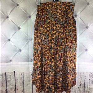 XS azure LuLaRoe skirt